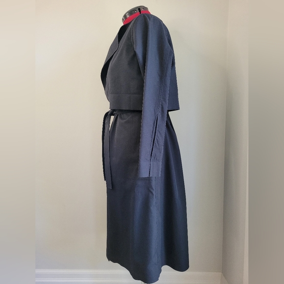 LULULEMON Lab trench, rain jacket, water resistant f coat in black SzM - Picture 3 of 12